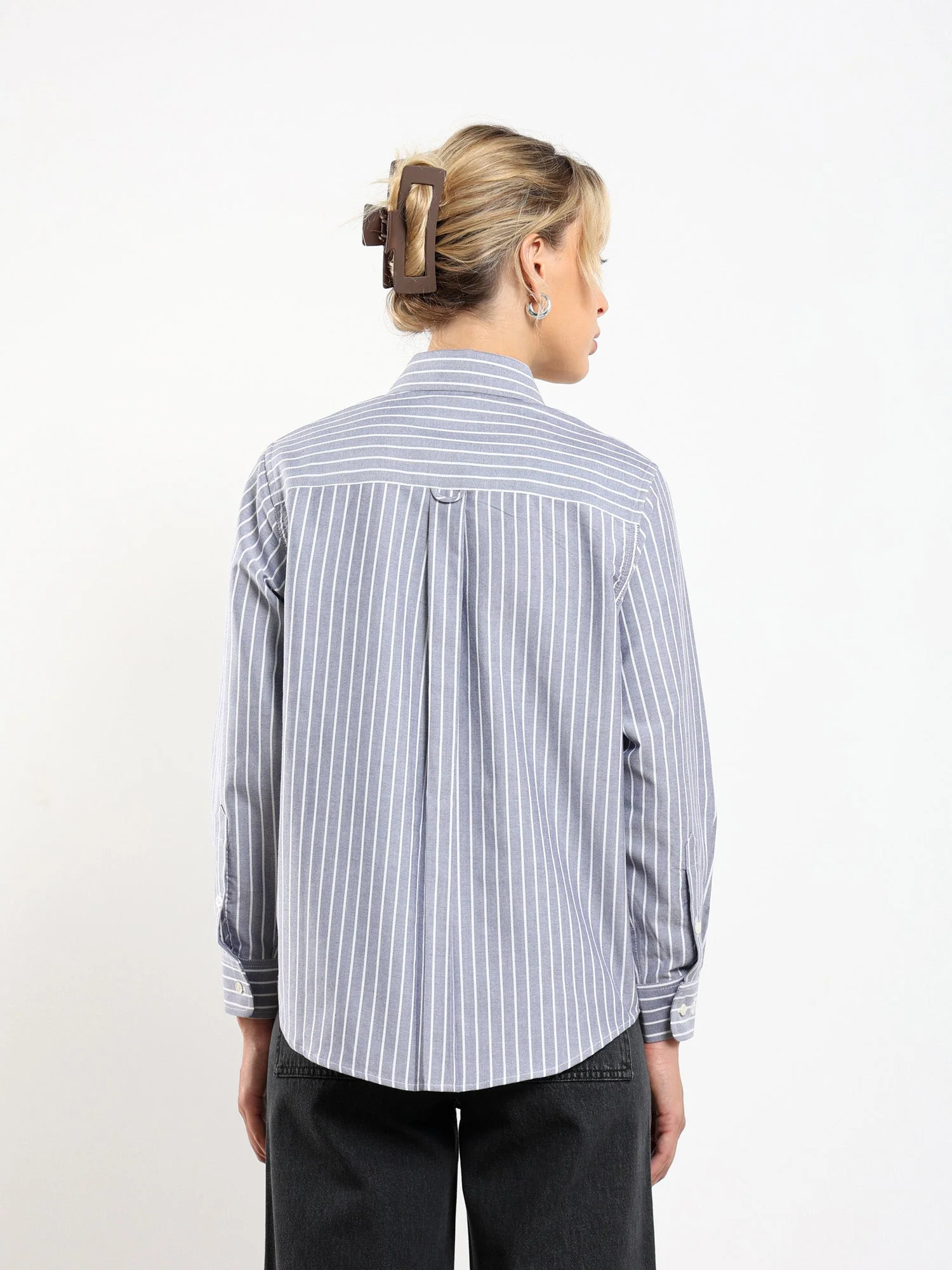 Asim Oxford Button Up in Oasis Green - Image 5