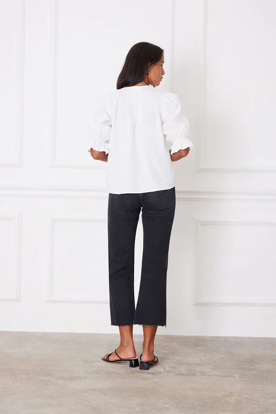 Chloe Shirt in Off White - Image 5