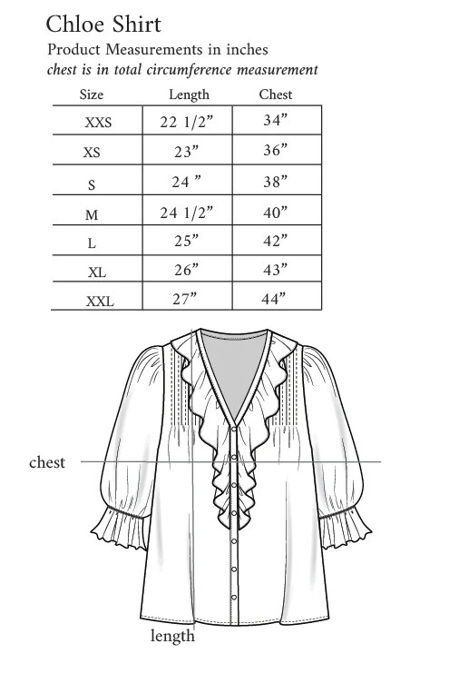 Chloe Shirt in Off White - Image 8