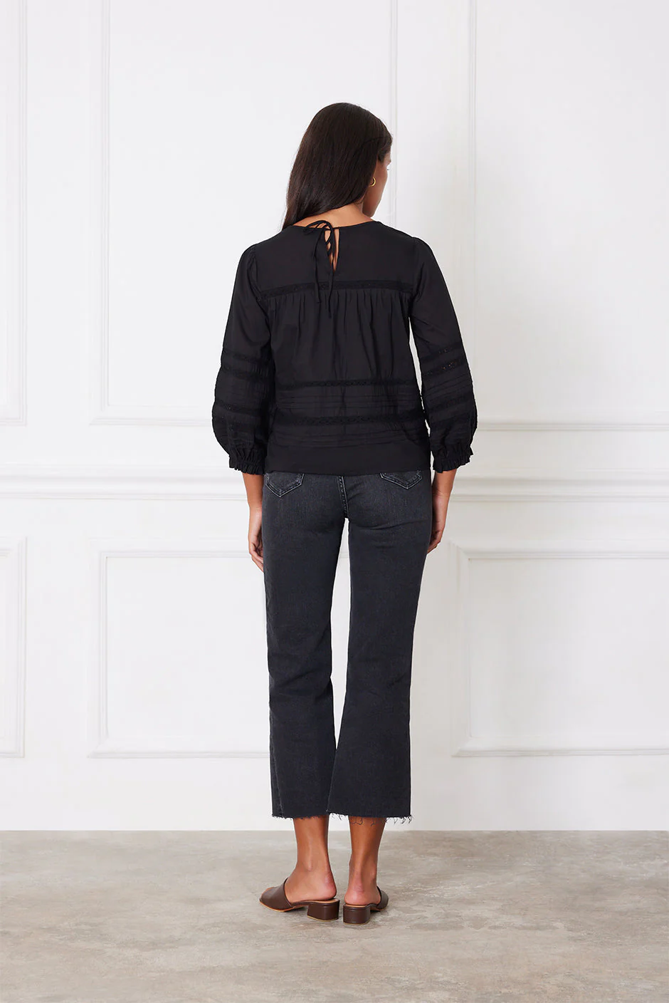 Dawn Blouse in Black - Image 4