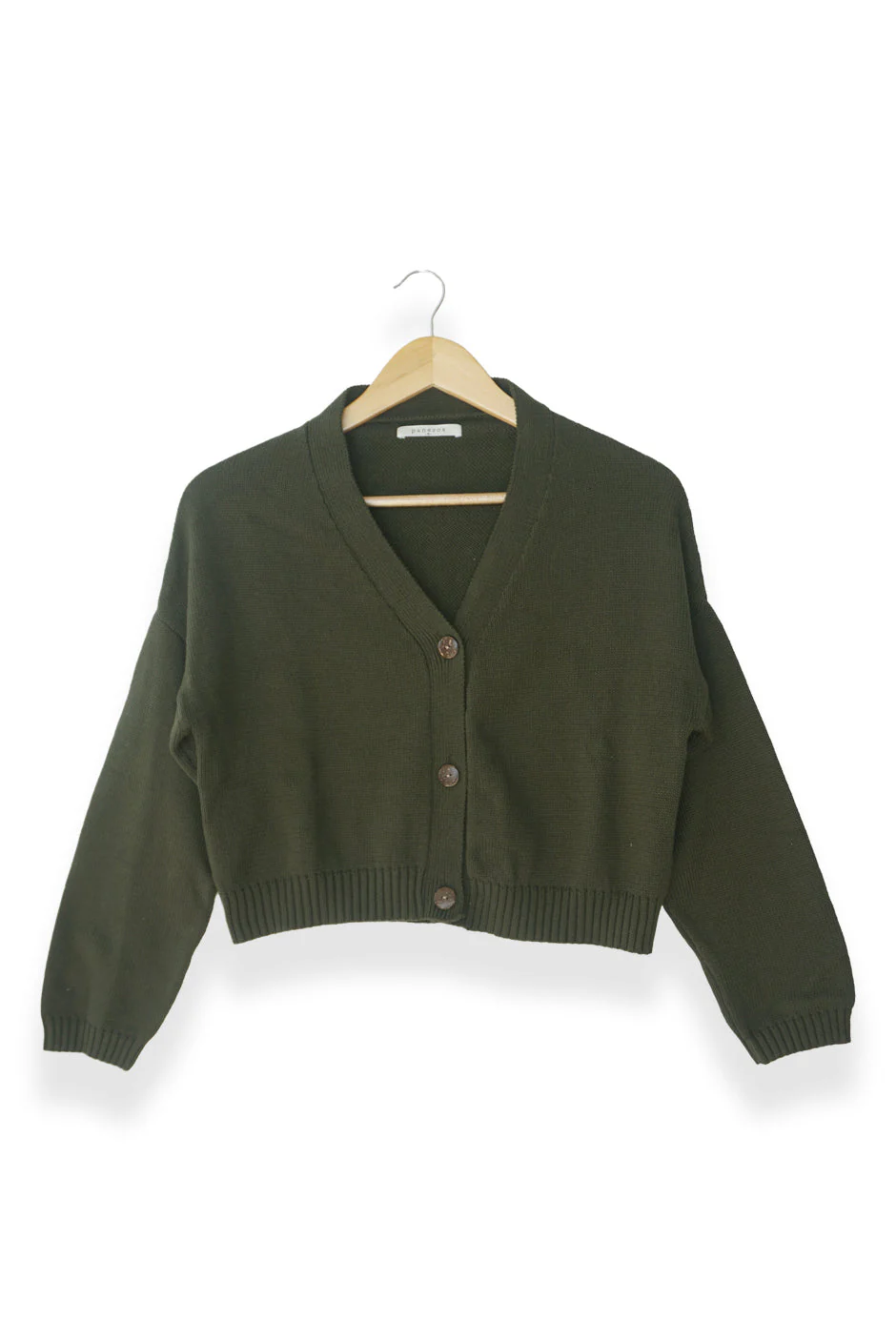 Diana Cardigan in Forest Green - Image 4
