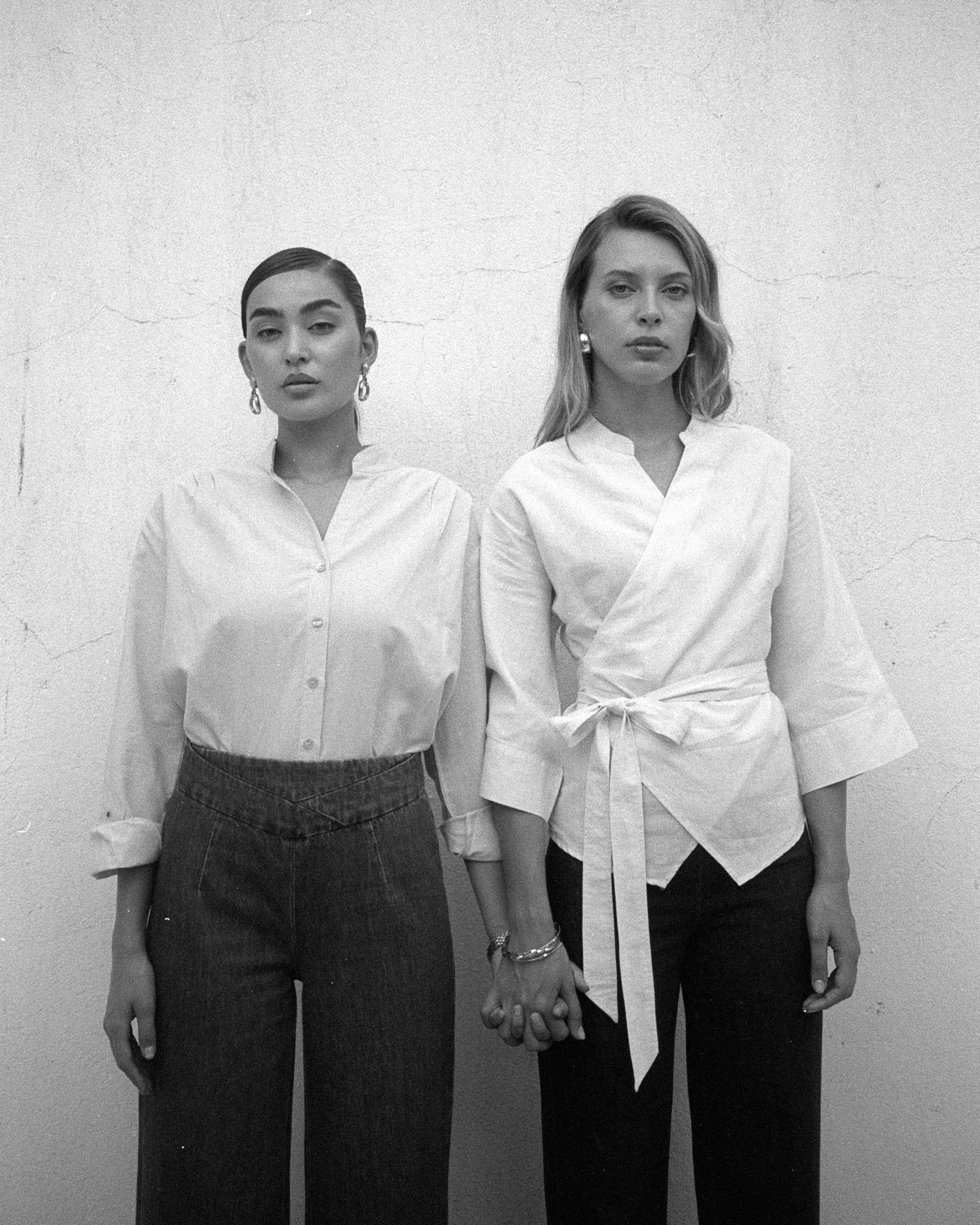 Hadia Wrap Top in Sugar White - Image 9