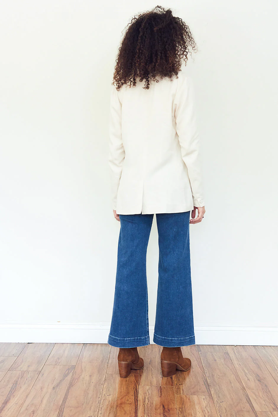 Kate Blazer in Coconut Milk - Image 3