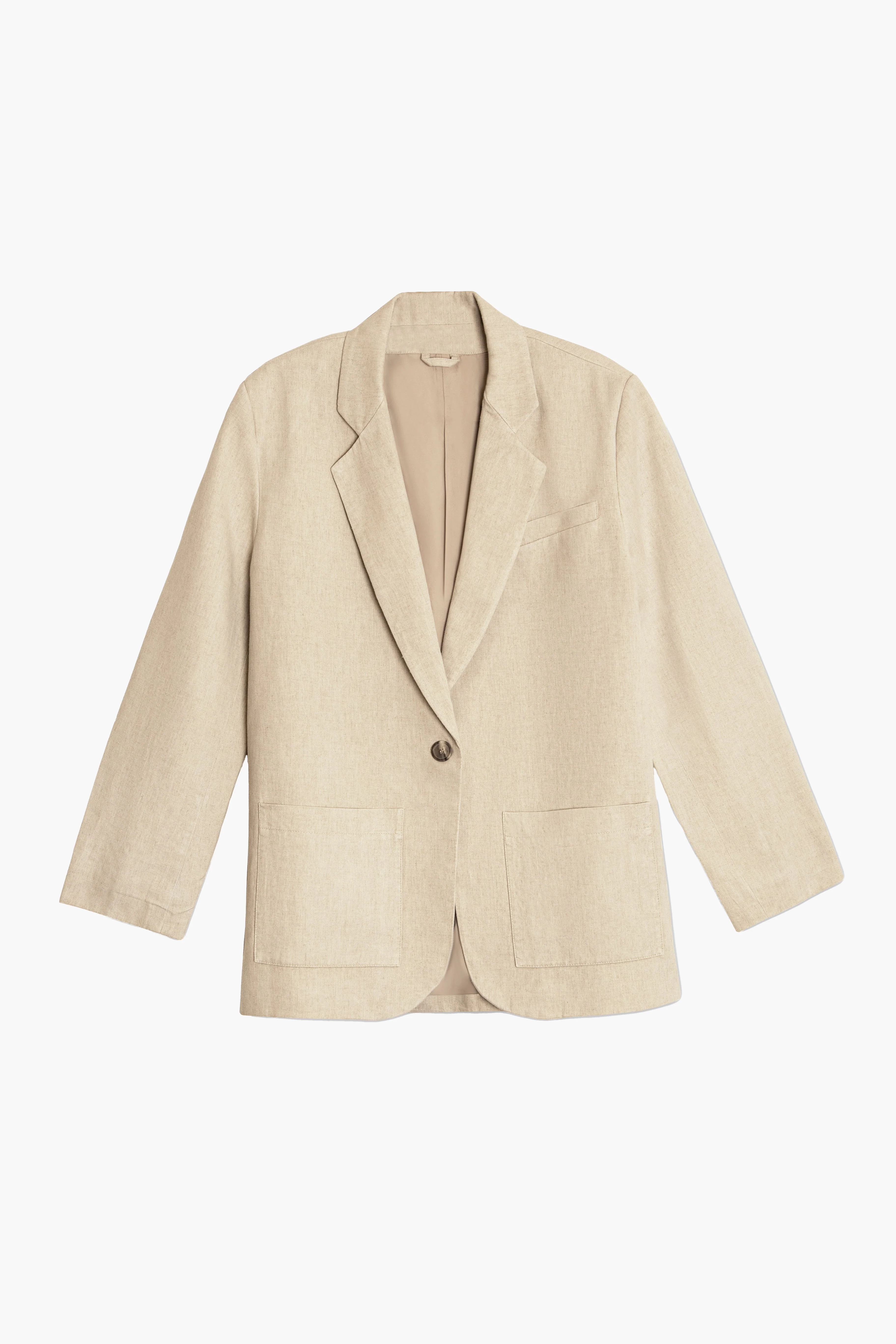Martina Single Button Blazer in Nile Silt - Image 10