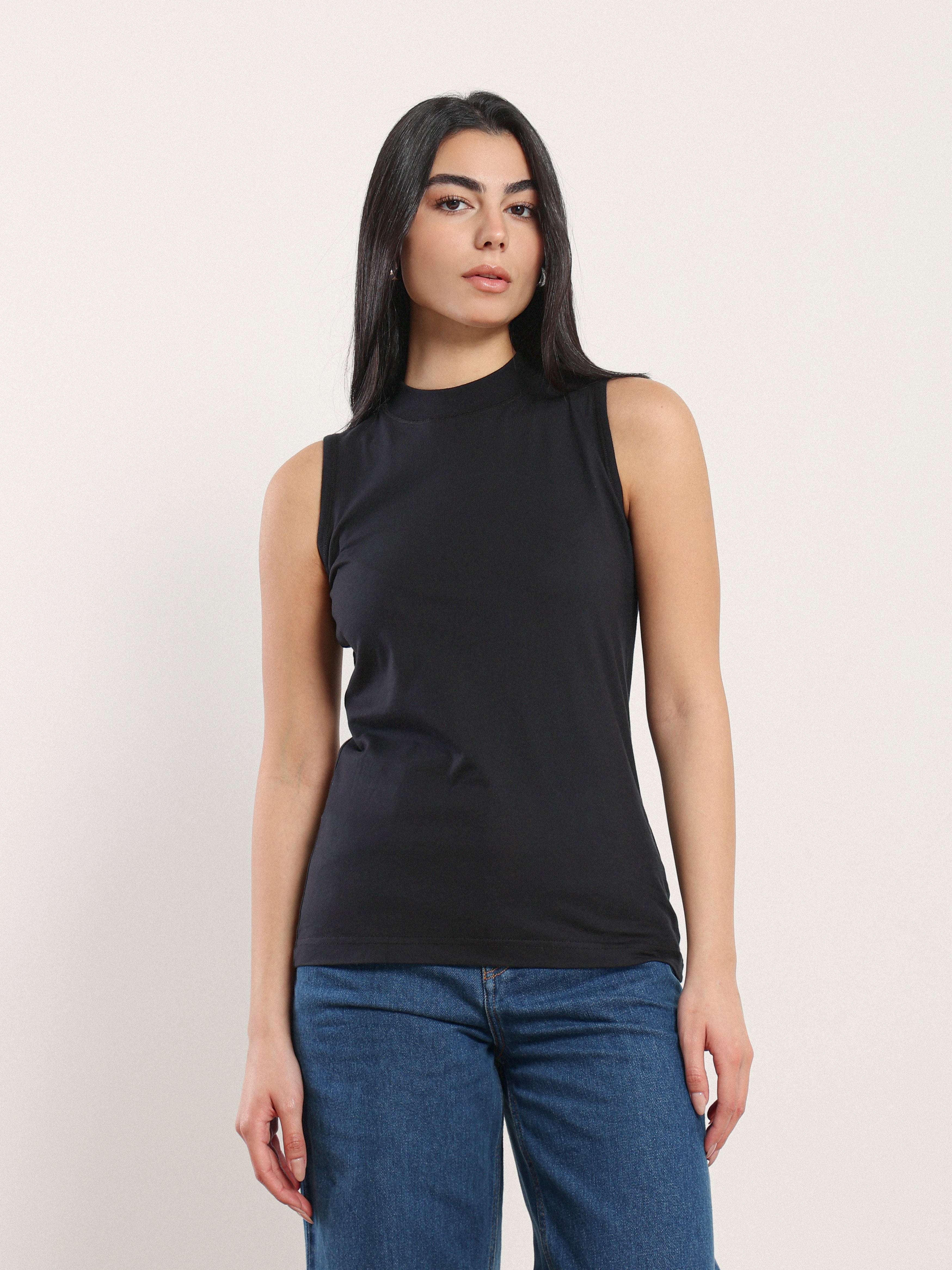 Sahra Tank in Hibiscus Red - Image 9