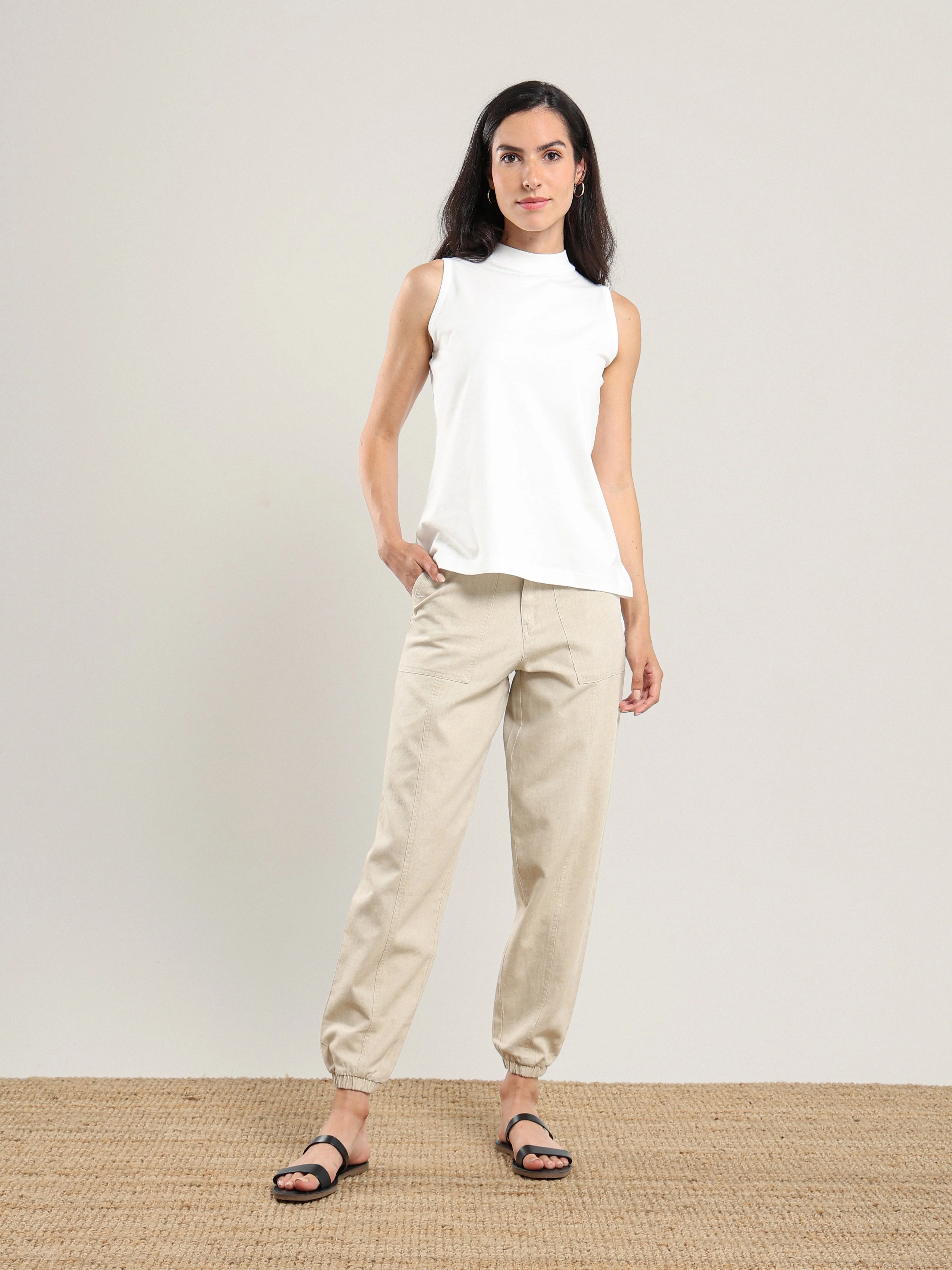 Sahra Tank in Hibiscus Red - Image 21