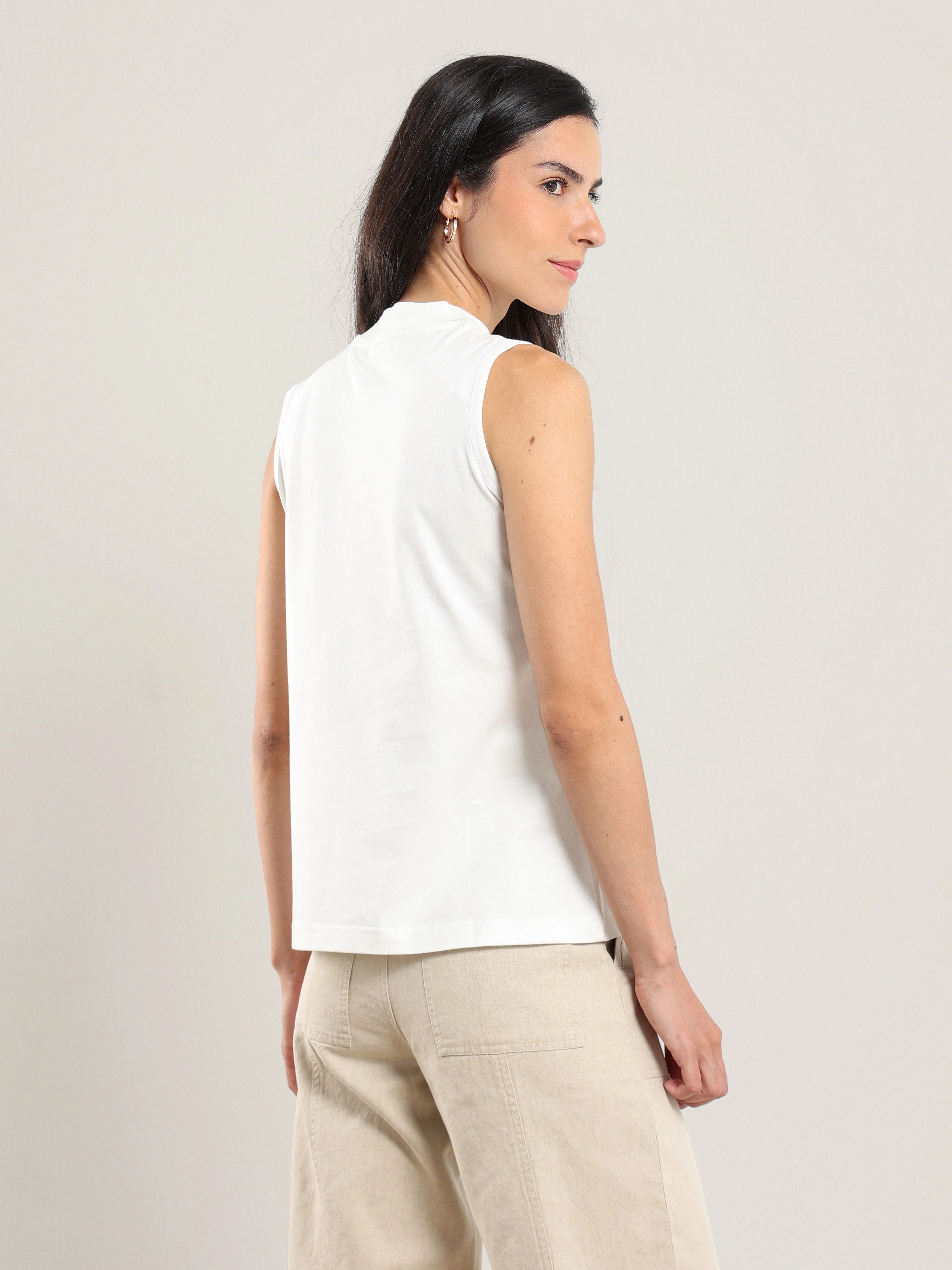 Sahra Tank in Hibiscus Red - Image 22