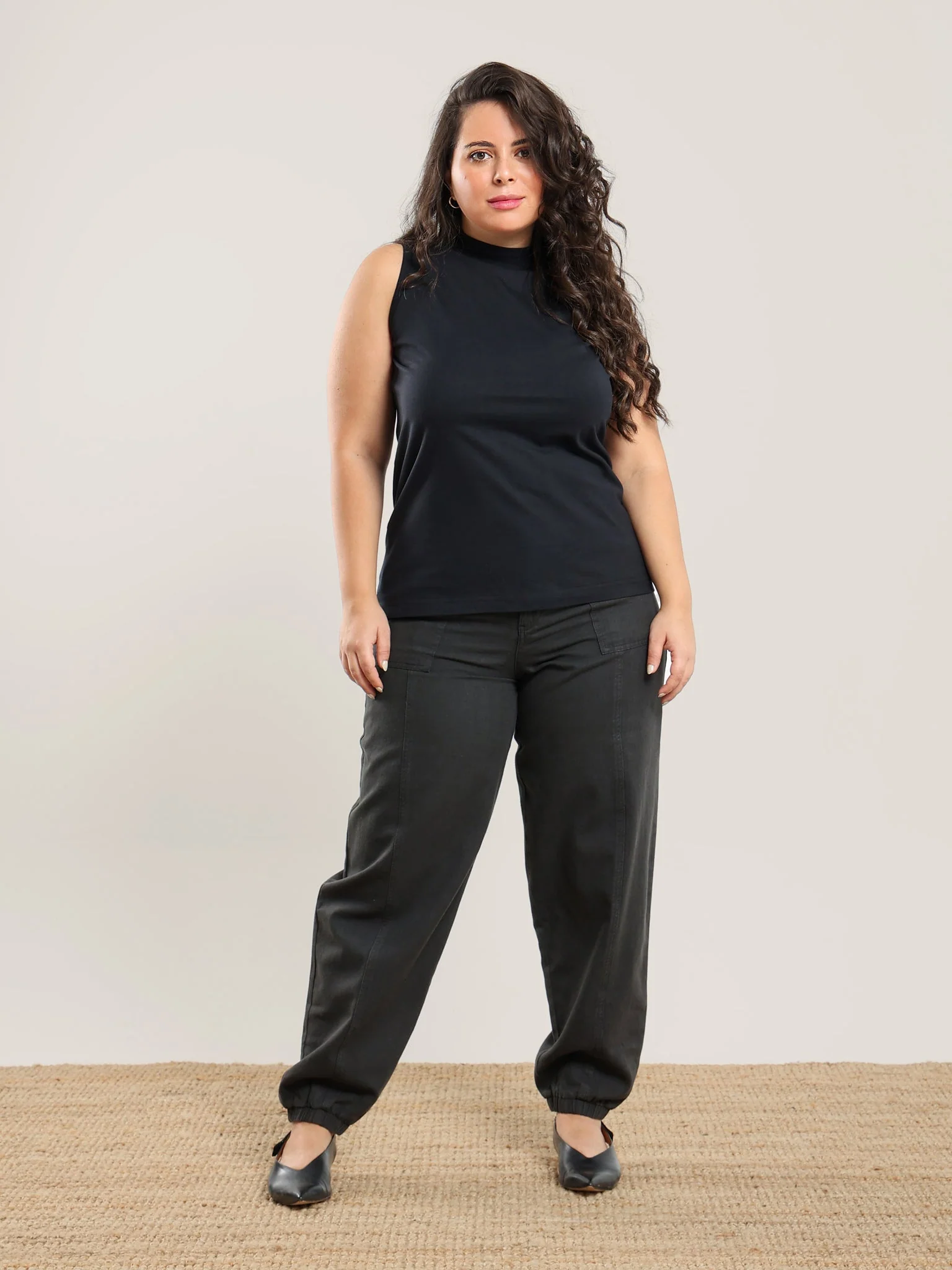 Sahra Tank in Hibiscus Red - Image 14