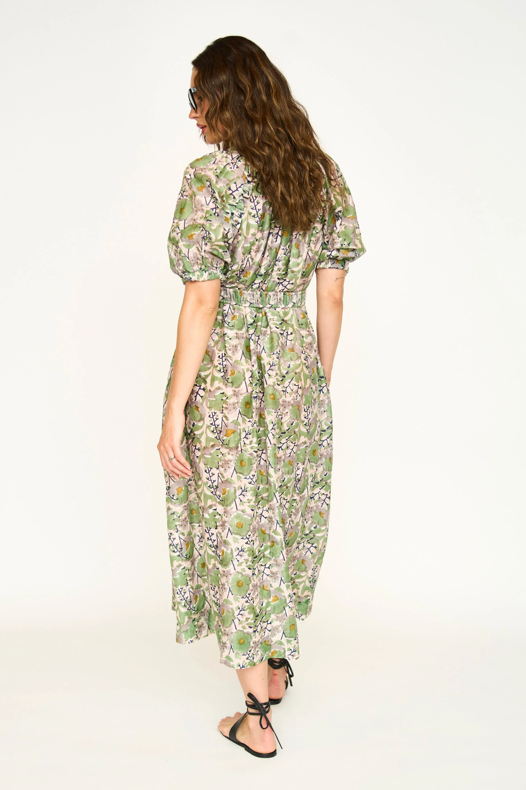 Somerset Dress in Lavender Bloom - Image 3